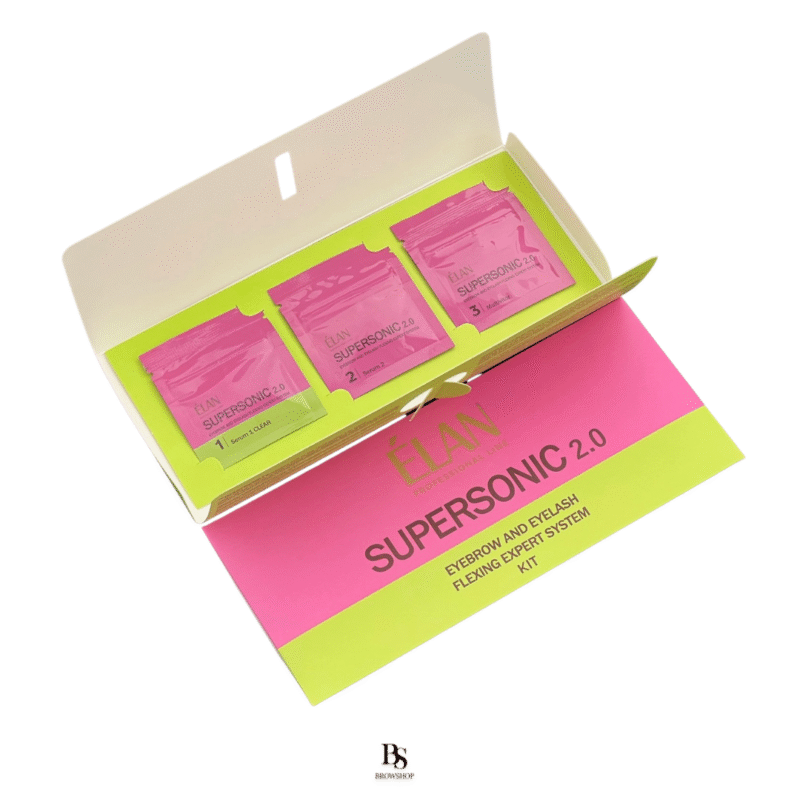 SUPERSONIC 2.0 Szemöldök lamináló és szempilla lifting "TRY OUT" szett 3*3ml