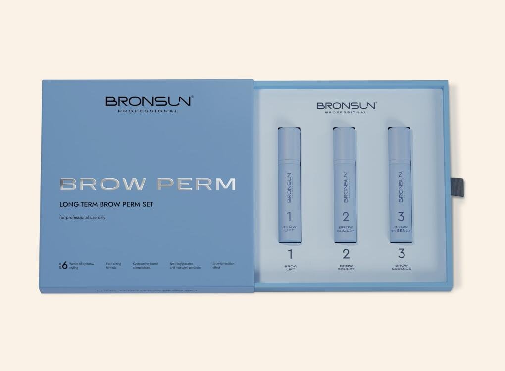 Bronsun Szemöldök lamináló szett - Image 3