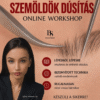 szemöldök dúsítás online workhop