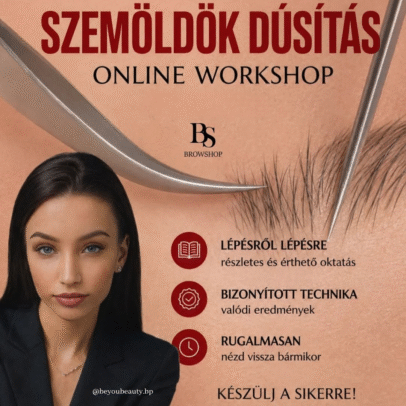 szemöldök dúsítás online workhop